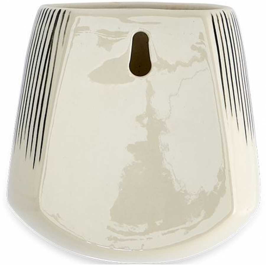 Nkuku Matamba Lines Wall Planter - Small