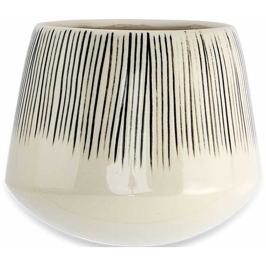 Nkuku Matamba Lines Wall Planter - Large