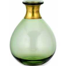 Nkuku Miza Mini Drop Vase - Green
