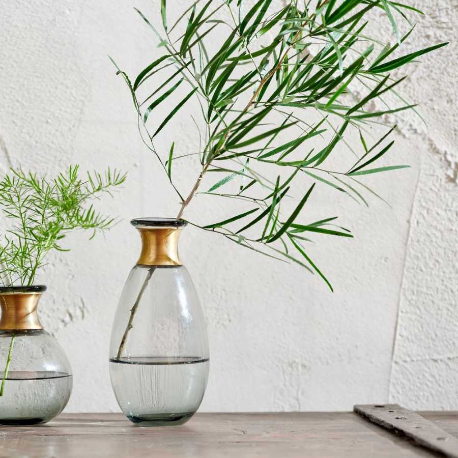 Nkuku Miza Mini Vase - Grey