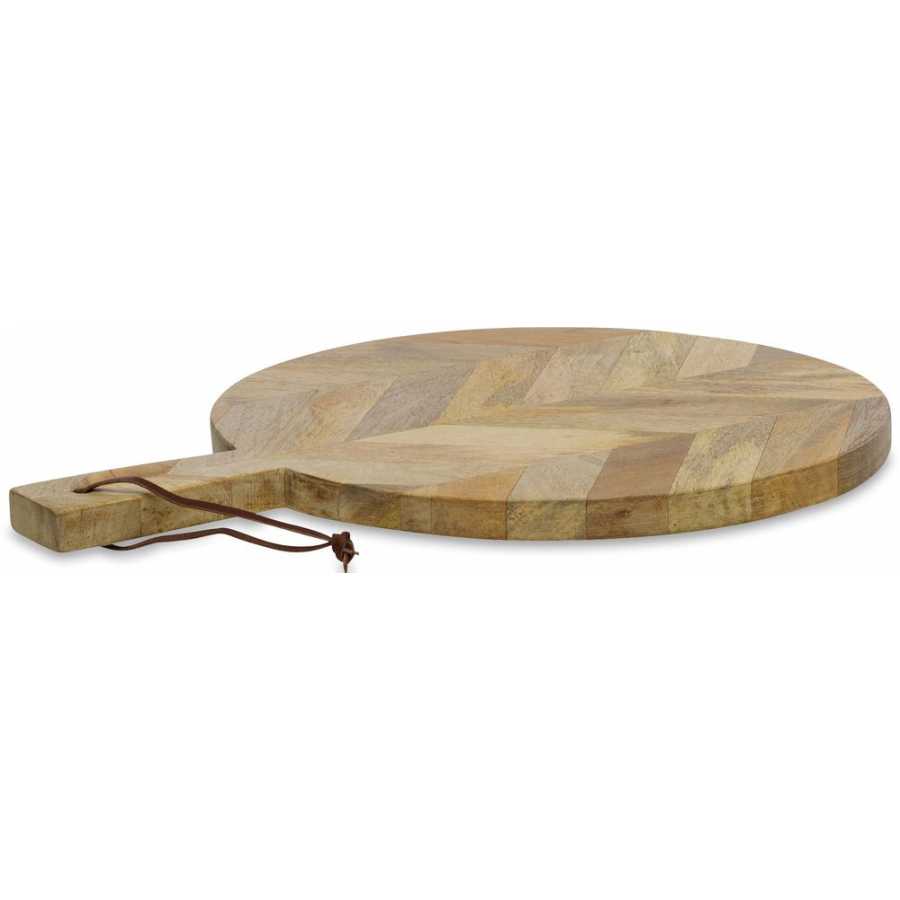 Nkuku Nalbari Round Chopping Board - Small