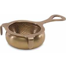 Nkuku Antique Brass Tea Strainer