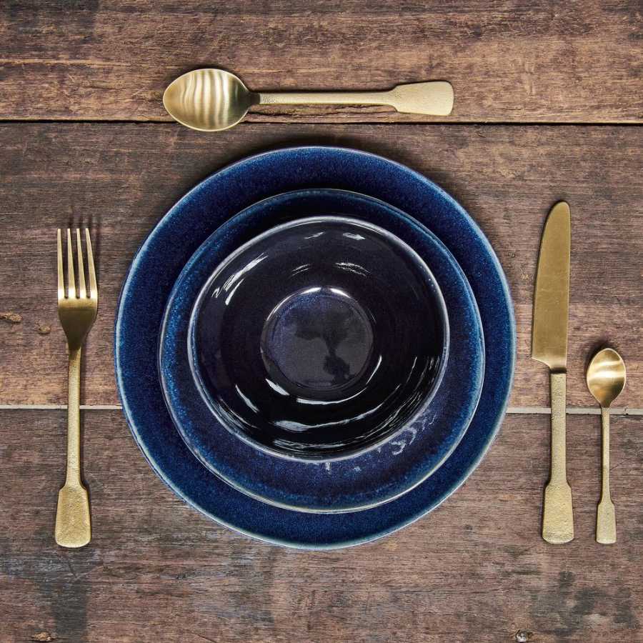 Nkuku Veeta Cutlery - Set of 16 - Gold