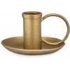 Nkuku Amri Candlestick - Brass
