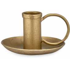 Nkuku Amri Candlestick - Brass