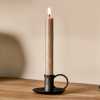 Nkuku Amri Candlestick - Black