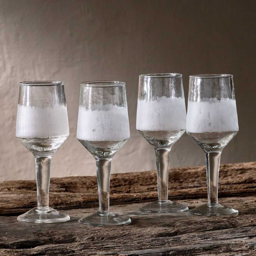 Nkuku Anara Wine Glasses - Set of 4 - Small