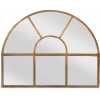 Nkuku Imoma Wall Mirror - Brass