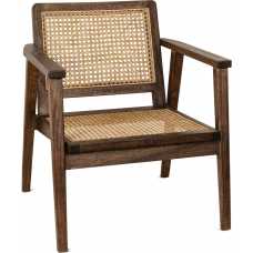 Nkuku Atri Lounge Chair - Dark Brown