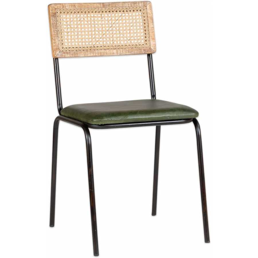 Nkuku Iswa Dining Chair - Green