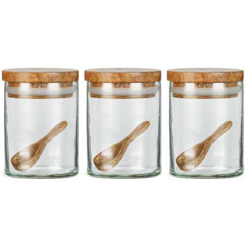 Nkuku Izaan Spice Jars - Set of 3