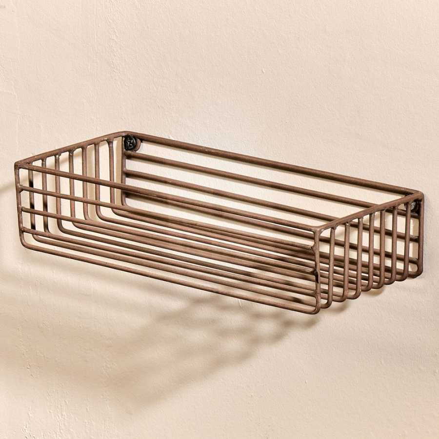 Nkuku Indore Dispensor Wall Shelf
