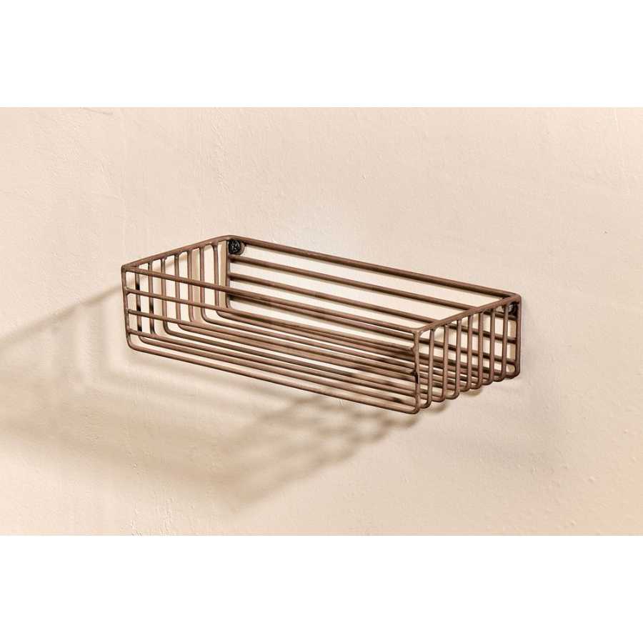 Nkuku Indore Dispensor Wall Shelf