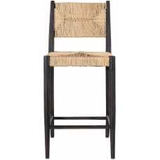 Nkuku Lohanda Bar Chair - Black