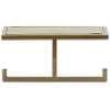 Nkuku Mahi Toilet Roll Holder With Shelf