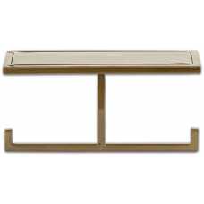 Nkuku Mahi Toilet Roll Holder With Shelf