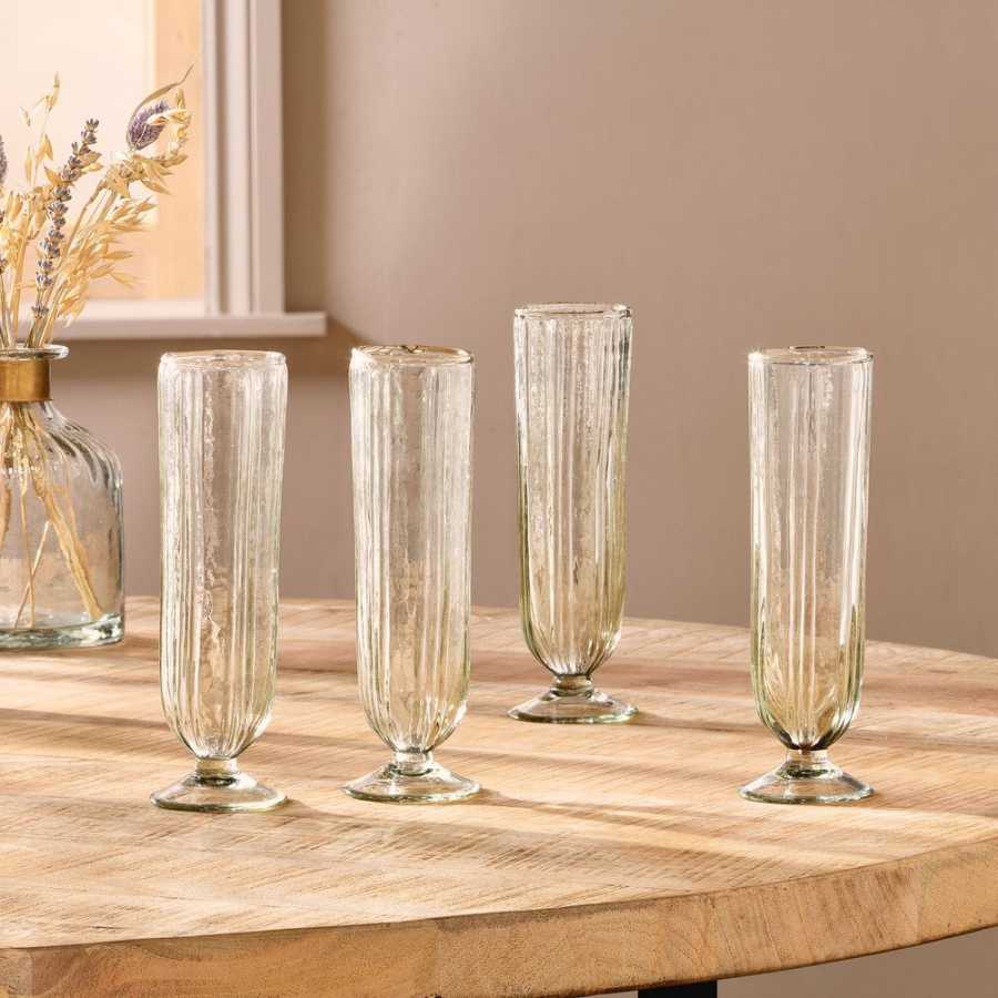 Nkuku Sigiri Champagne Glasses - Set of 4