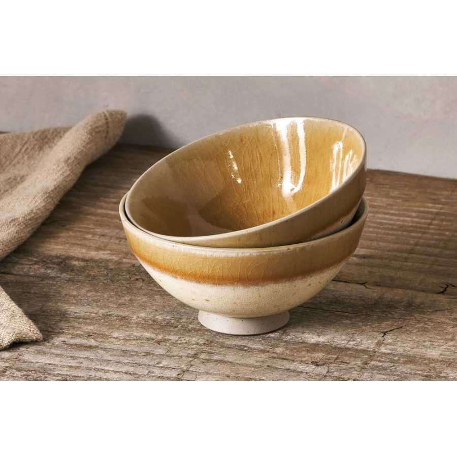 Nkuku Arici Bowls - Set of 2 - Sand