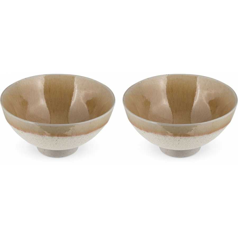 Nkuku Arici Bowls - Set of 2 - Sand