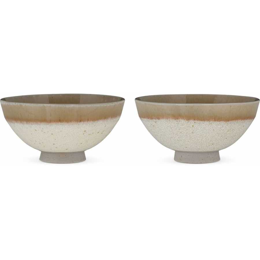 Nkuku Arici Bowls - Set of 2 - Sand