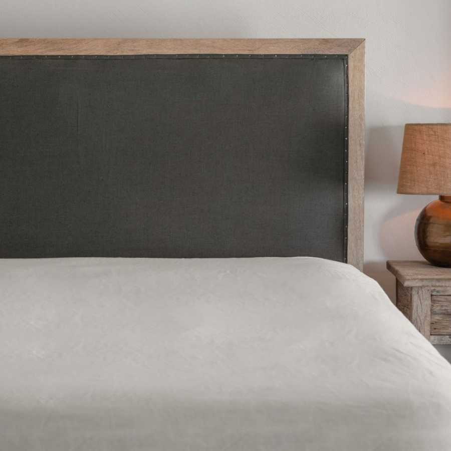 Nkuku Anesha Headboard - Olive Green - Small