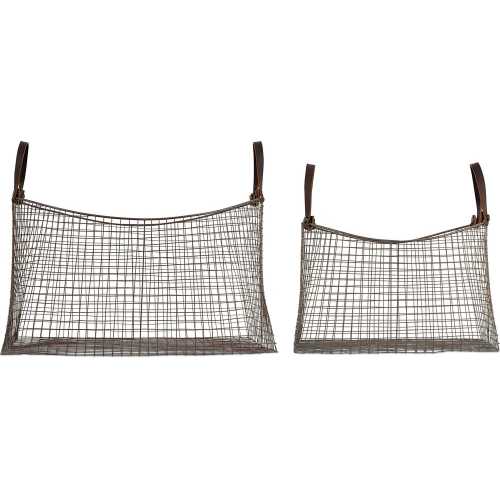 Nkuku Adah Baskets - Set of 2 - Brown