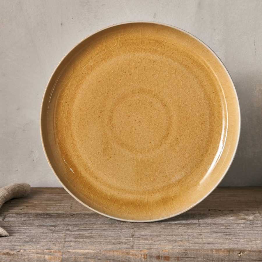 Nkuku Arici Plate - Sand - Large