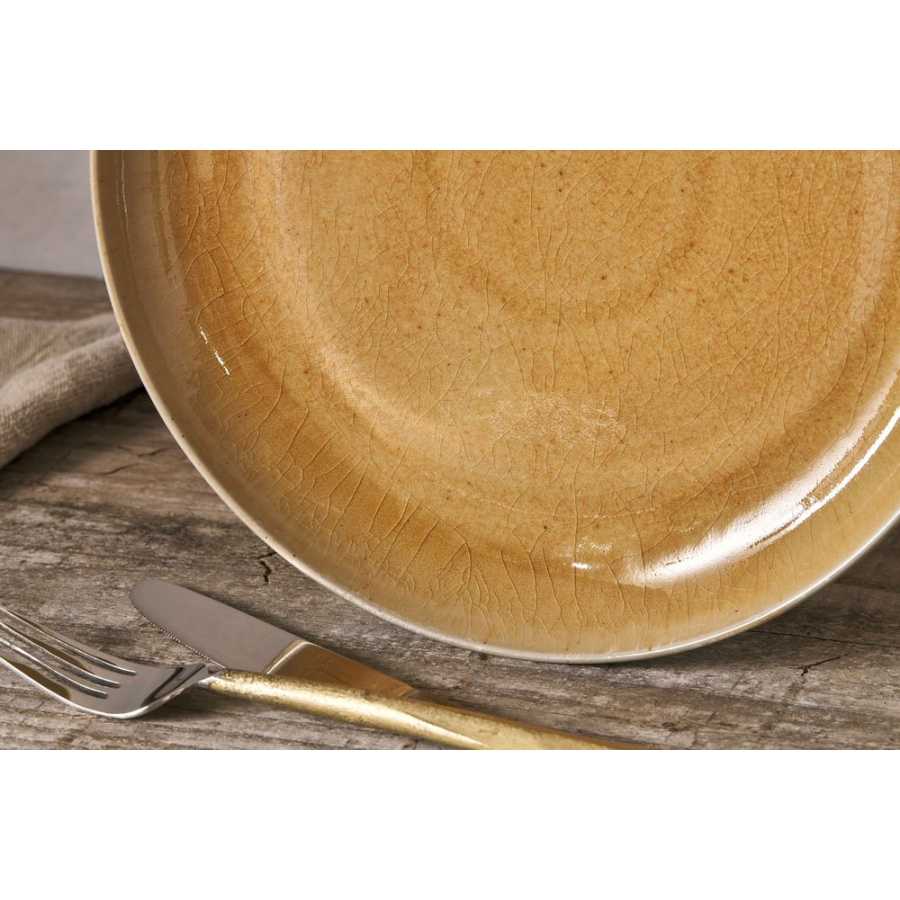 Nkuku Arici Plate - Sand - Large