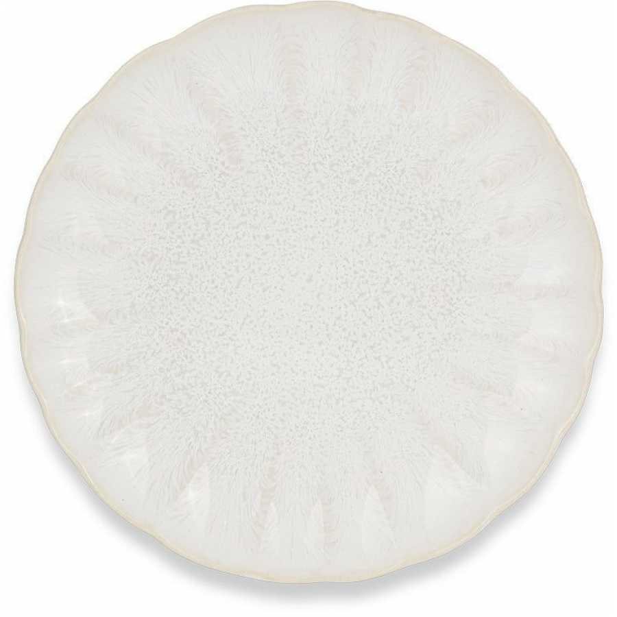 Nkuku Aruvi Plate - Cream - Large