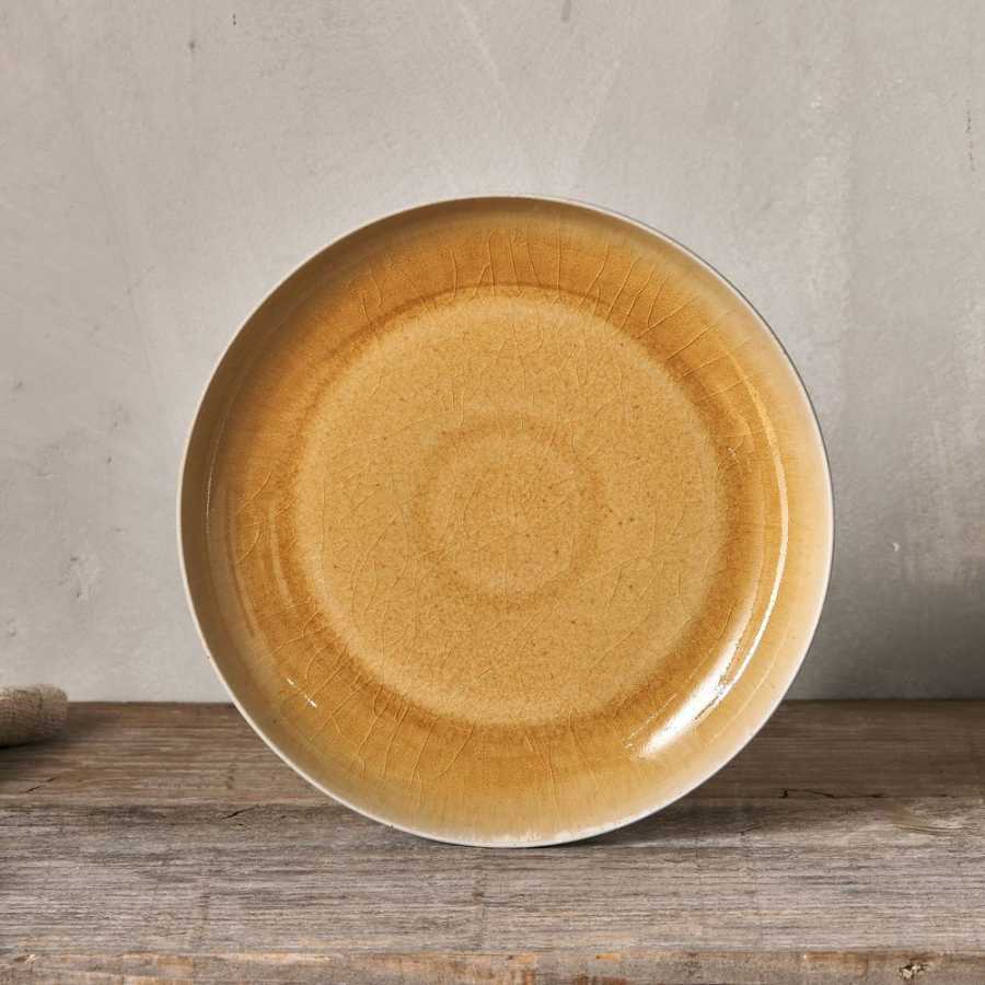 Nkuku Arici Plate - Sand - Small