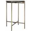 Nkuku Aluva Side Table - Antique Brass