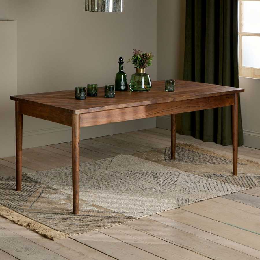 Nkuku Anbu Dining Table - Walnut - Small