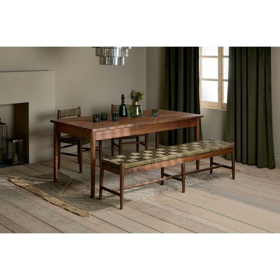 Nkuku Anbu Dining Table - Walnut - Small