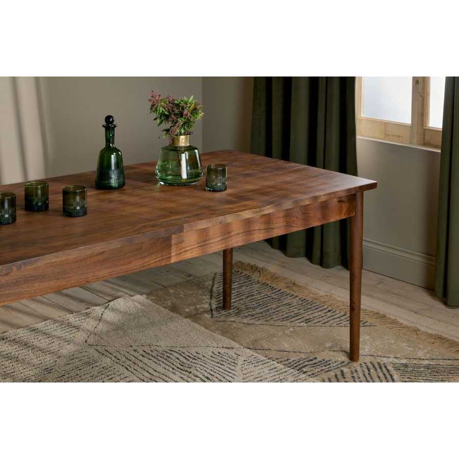 Nkuku Anbu Dining Table - Walnut - Small