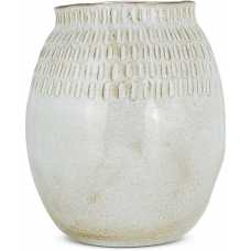 Nkuku Anjuna Vase - White