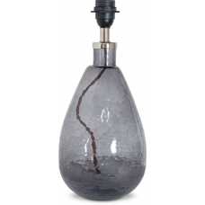 Nkuku Baba Tall Table Lamp Base - Smoke