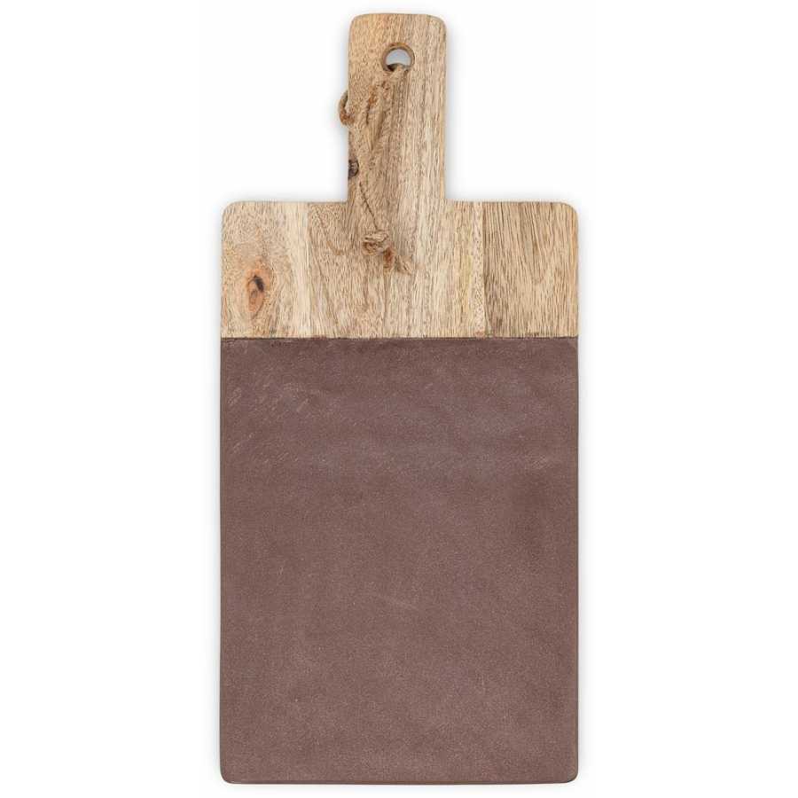 Nkuku Cassia Chopping Board - Natural & Sand Stone - Small