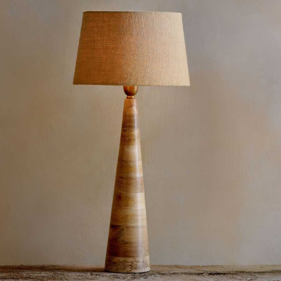 Nkuku Chameli Table Lamp Base - Natural