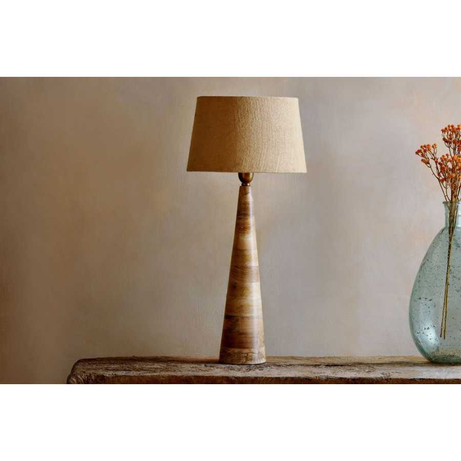 Nkuku Chameli Table Lamp Base - Natural