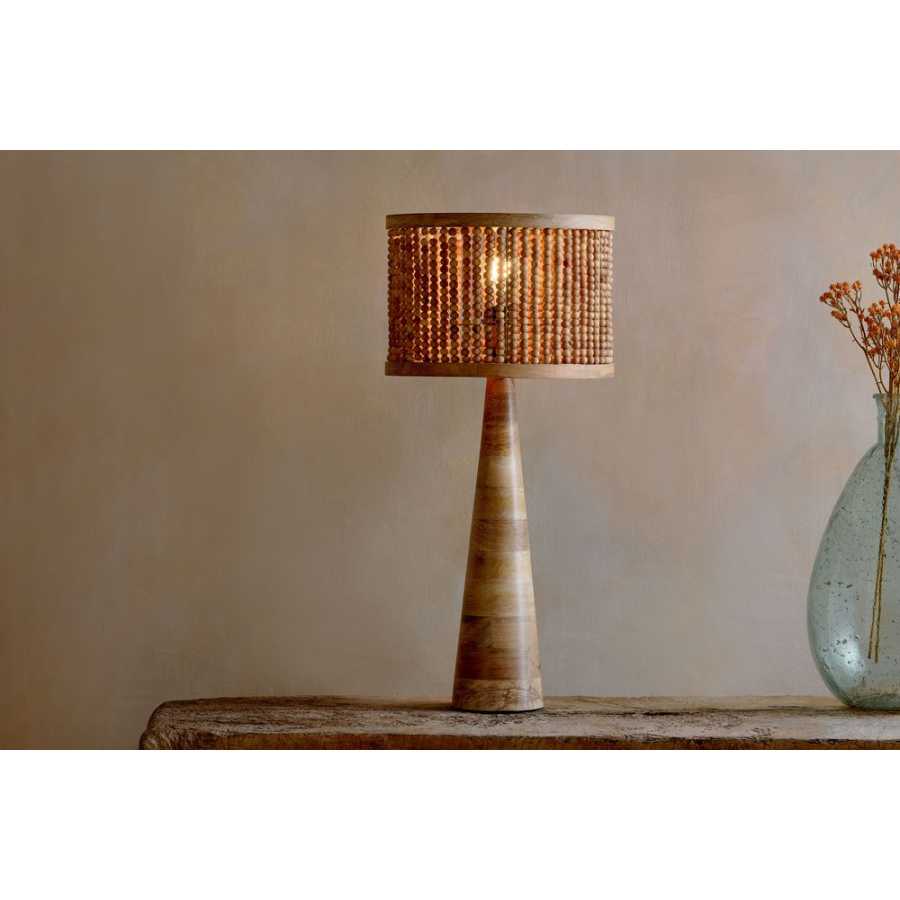 Nkuku Chameli Table Lamp Base - Natural