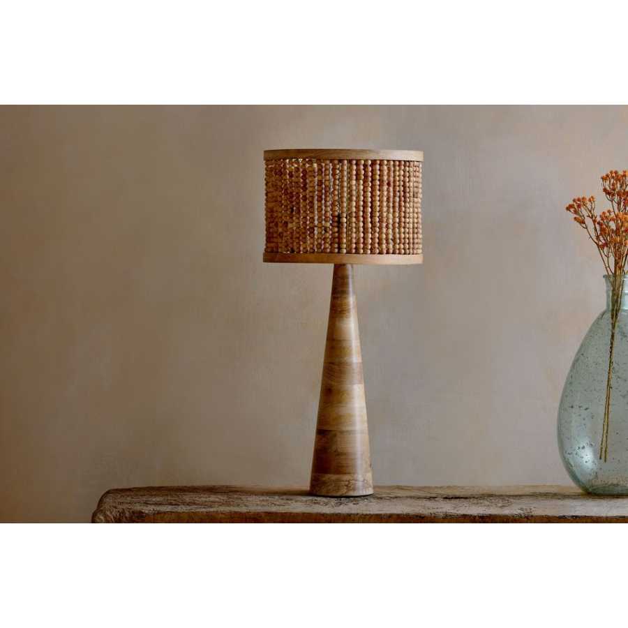 Nkuku Chameli Table Lamp Base - Natural