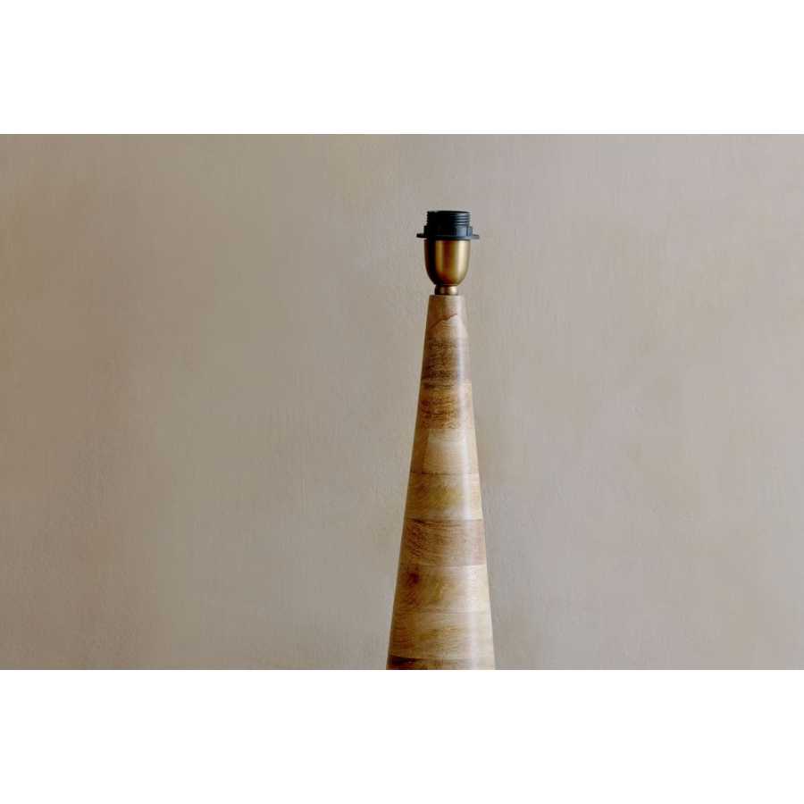 Nkuku Chameli Table Lamp Base - Natural