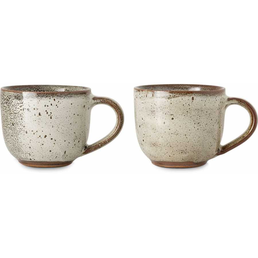 Nkuku Cam Mugs - Set of 2 - Mocha - Small