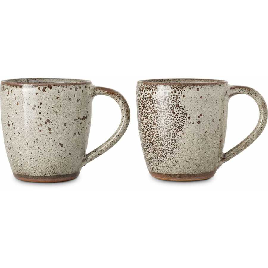 Nkuku Cam Mugs - Set of 2 - Mocha - Large