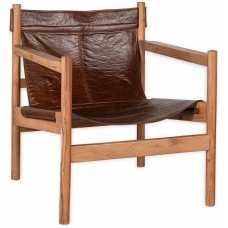 Nkuku Dalibar Lounge Chair - Tan