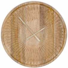 Nkuku Deevena Wall Clock - Natural