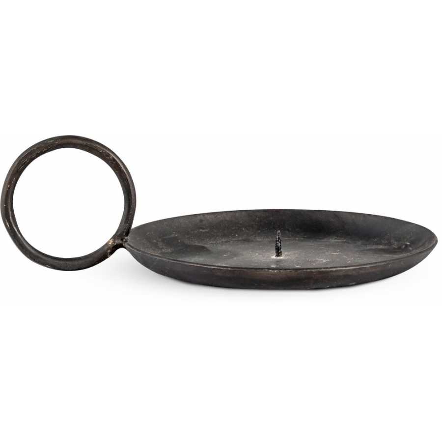 Nkuku Dimali Candle Holder - Bronze