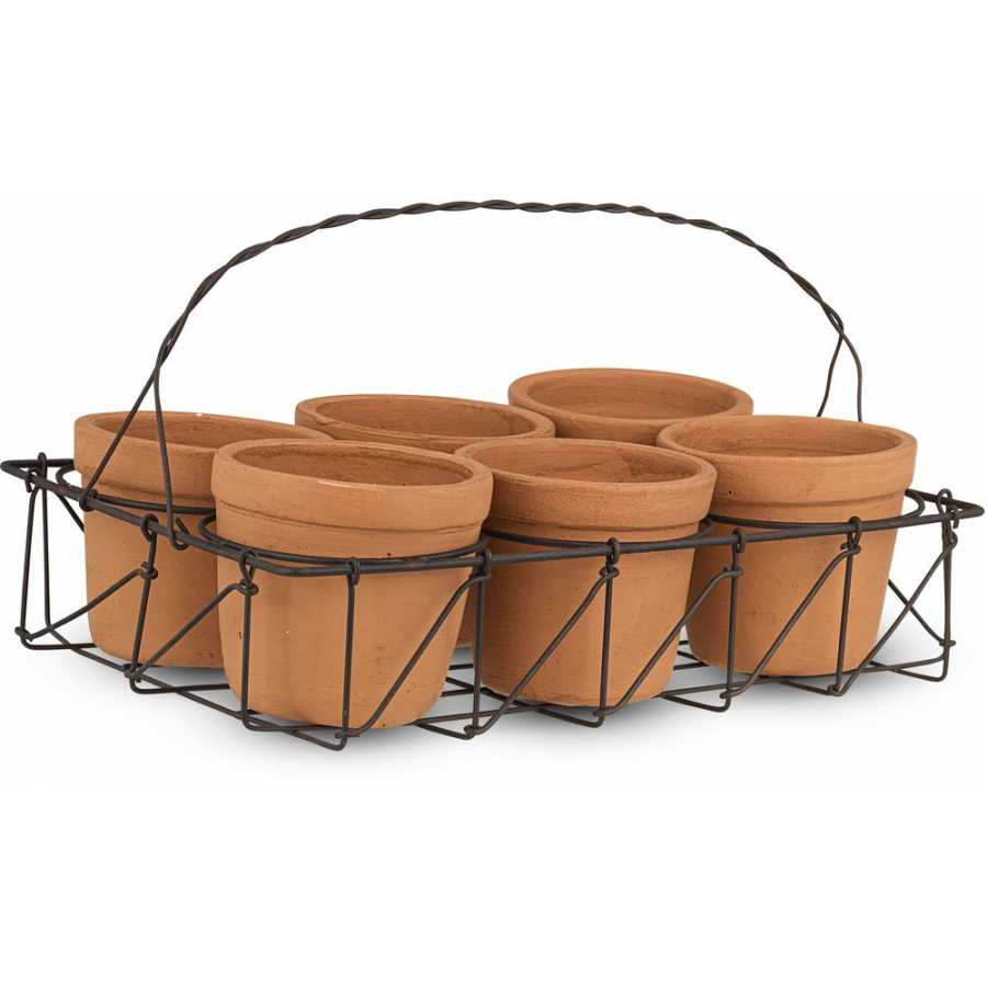 Nkuku Dilipa Planter - Terracotta