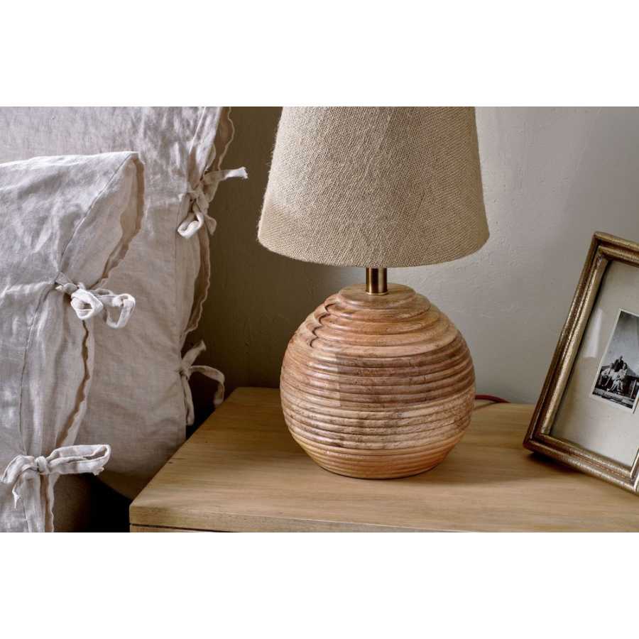 Nkuku Drisana Table Lamp Base - Natural