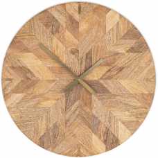 Nkuku Enugu Wall Clock - Natural